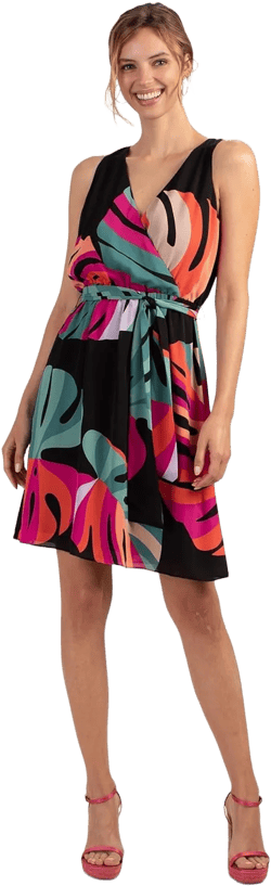 Trina Turk Women's Faux Wrap Dress