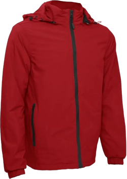 Lightweight Jackets for Men, Red Jacket Comfortable Casual Spring Fall Winter, Zip Up Windbreaker Coat with Pockets