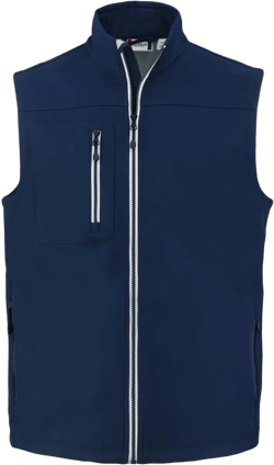 Clique Telemark Eco Stretch Softshell Mens Vest - Dark Navy - 3X Large