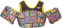 Speedo Splash Jammer - Black: Polyethylene &#38; Polyester Life Jacket Vest, Youth Size