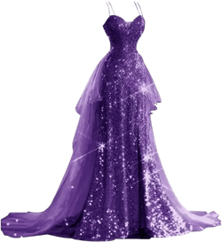Sequin Mermaid Prom Dresses for Women 2025 2 Piece Spaghetti Straps Sparkly Tulle Wedding Dress Ball Gown with Slit 28 Plus Purple