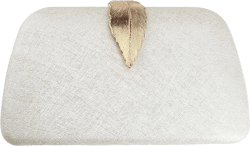 Clutch Purses for Women Evening Bag with Detachable Chain Small Sparkly Handbags for Party Wedding Evening Dress White