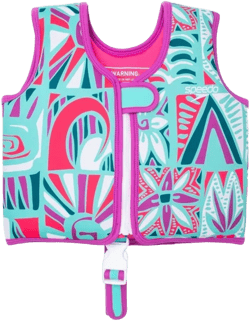 Speedo Kids&#39; Swim Vest - Purple S/M: Swim Training Float for Ages 3-8