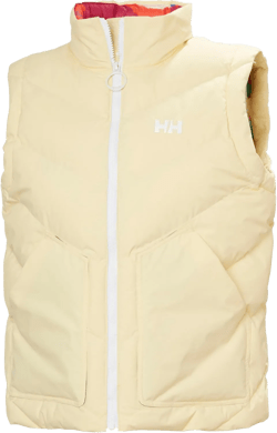 Helly-Hansen Apres Insulated Vest – Women's Retro Boxy Fit Ski Coat, Outerwear-Vests with Zip Pocket