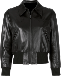 VearFit Women's Sleek Bomber Faux Black Leather Jacket Winter Collection X-Large Black