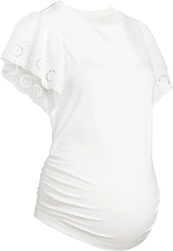 Maternity EveryWear Flutter Sleeve Top | Old Navy