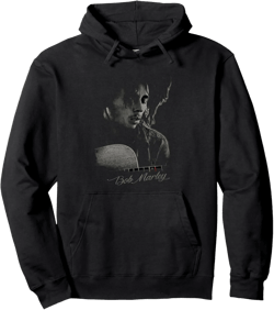 Bob Marley Catch A Fire Guitar Tee Pullover Hoodie : Clothing, Shoes & Jewelry