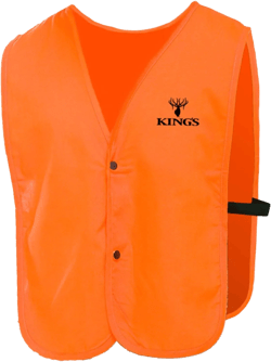 King's Blaze Vest Large Orange
