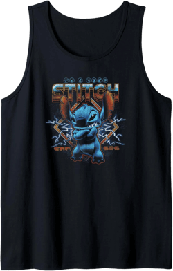 Disney Lilo & Stitch Folded Arms Rock Poster Tank Top