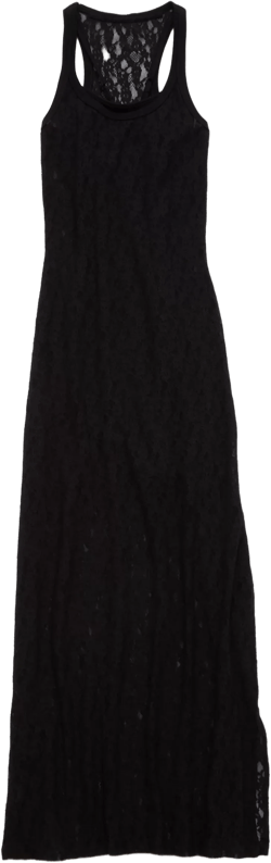 Aerie Vintage Lace Maxi Dress