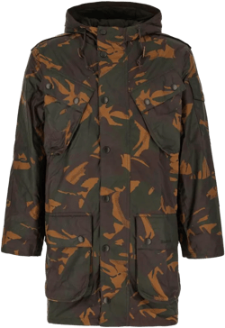 Barbour Men's Cotton Camouflage Field Jacket