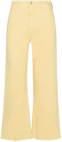 Penny High Rise Wide Leg Crop Jean -  Soft Honey