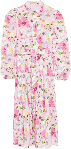 floral midi dress