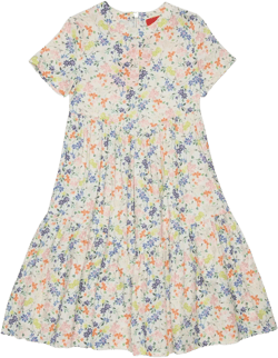 floral-print dress