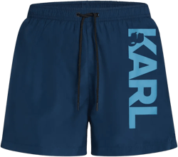 logo swim shorts