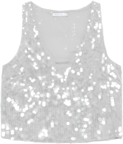 dégradé-effect sequined top
