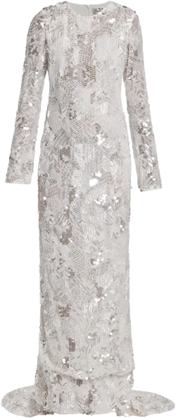 all-over embroidered dress