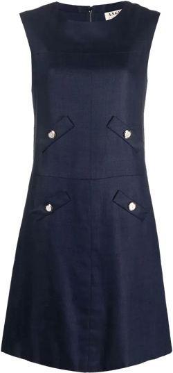 1960s sleeveless shift dress