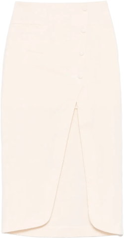 long-slit skirt