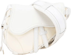 2021 Sacai Technical Fabric and Leather Saddle Bag crossbody bag