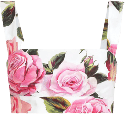 Floral crop top