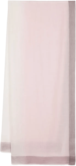 fine-knit cashmere scarf