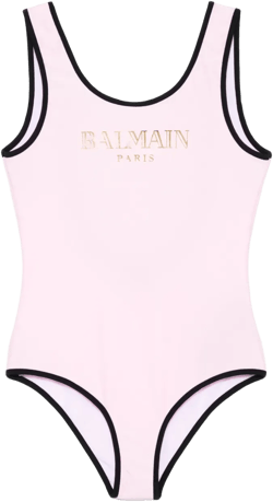 logo-print swimsuit