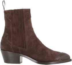 45mm western suede cowboy boots