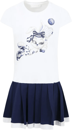 graphic-print dress