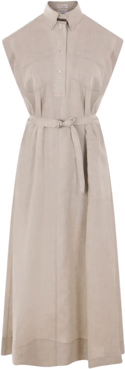 linen maxi dress
