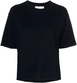 short-sleeved knitted top
