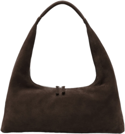 suede shoulder bag