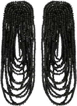 Beaded Curtain earrings