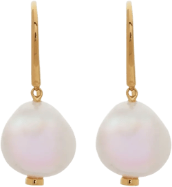 Nura pearl drop earrings