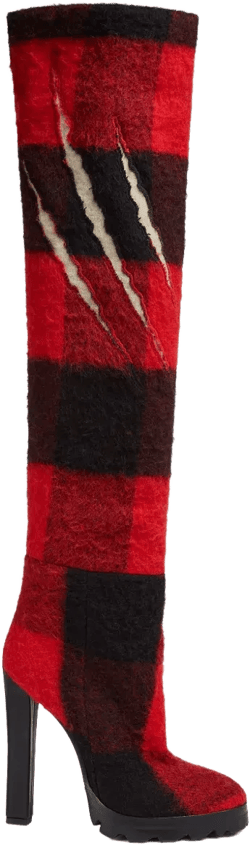 120mm logo-embroidered boots 