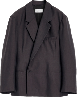 double-breasted blazer