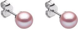 18kt white gold Classic 6mm Freshwater pearl stud earrings