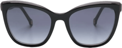 logo-print cat-eye frame sunglasses
