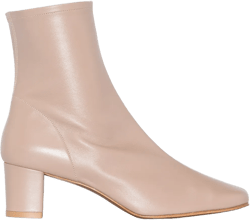 leather 60mm ankle boots