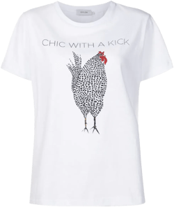 graphic-print cotton T-shirt