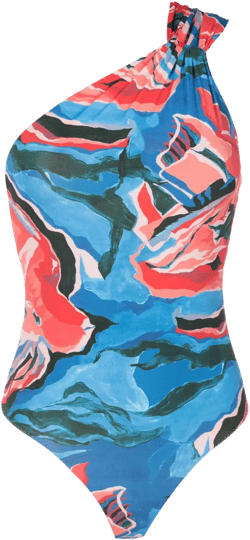 Draper graphic-print swimsuit