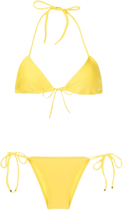 halterneck triangle bikini