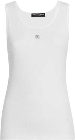 logo tank top