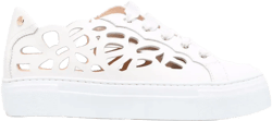 laser-cut detail sneakers