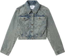 Moon Laser cropped jacket