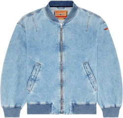D-Vinz denim bomber jacket