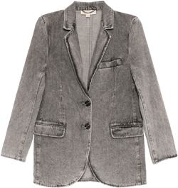 denim blazer