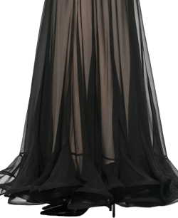 Illustration maxi skirt