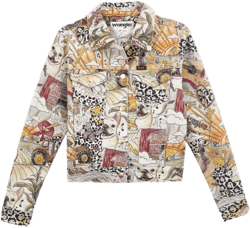 Wrangler x Lainey Wilson Storyteller Print Life of Lainey Women's Trucker Jacket 112360689