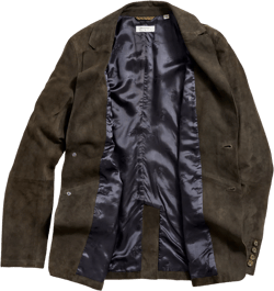 Fringe Suede Blazer